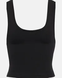 WARDROBE.NYC Tank top in misto cotone a coste Nero