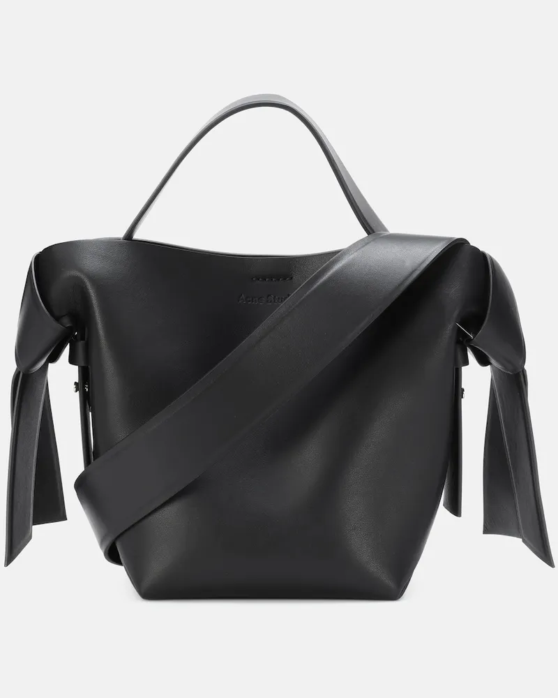 Acne Studios Borsa Musubi Mini in pelle Nero
