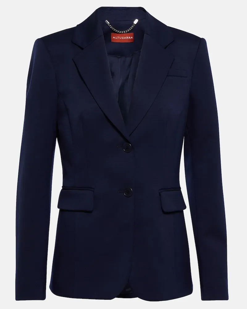 Altuzarra Blazer Fenice in lana Blu