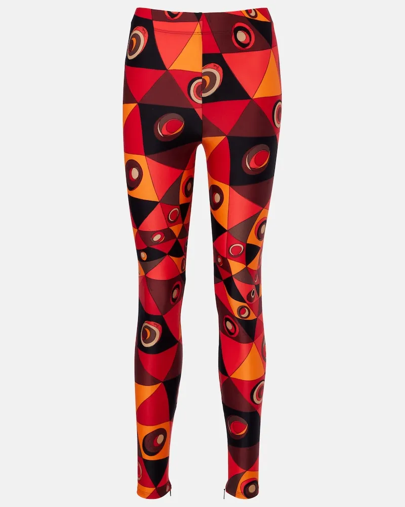Emilio Pucci Leggings Manuba Arancione