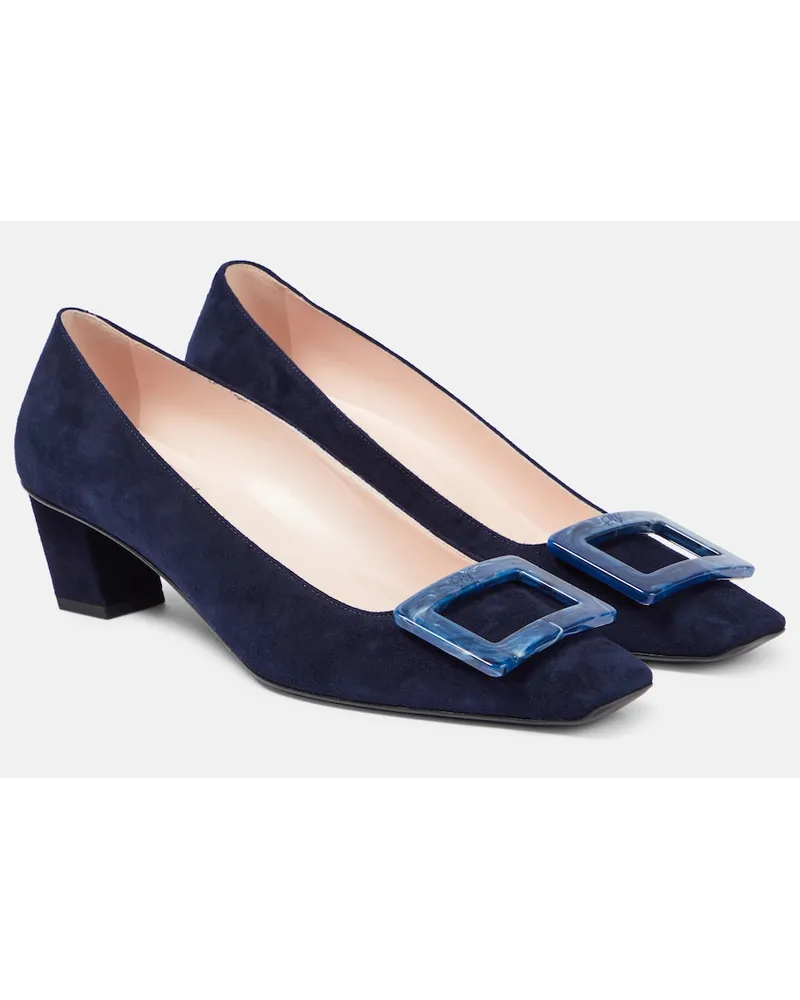 Roger Vivier Pumps Belle Vivier 45 in suede Nero