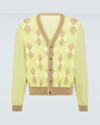 Jacquemus Cardigan Le Cardigan Toledo in jacquard Verde