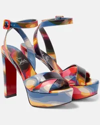 Christian Louboutin Sandali Supramariza 130 in pelle Multicolore