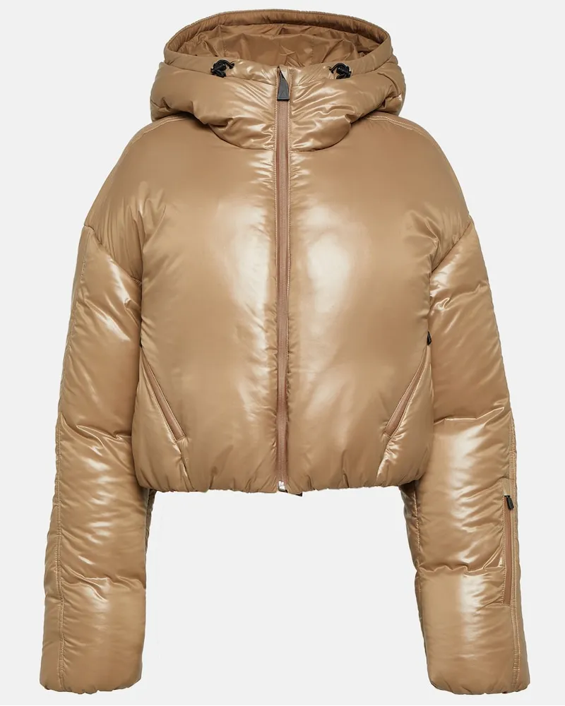 Aztech Mountain Piumino cropped Daisy Verde