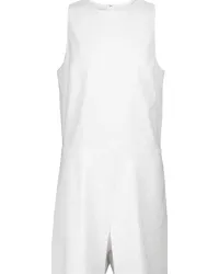 Vince Jumpsuit corta in lino Bianco