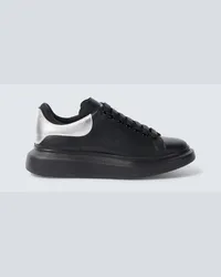 Alexander McQueen Sneakers oversize in pelle Nero