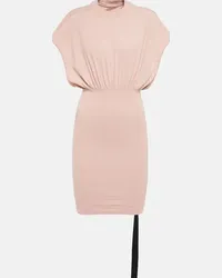 Rick Owens Miniabito DRKSHDW Tommy in jersey Rosa