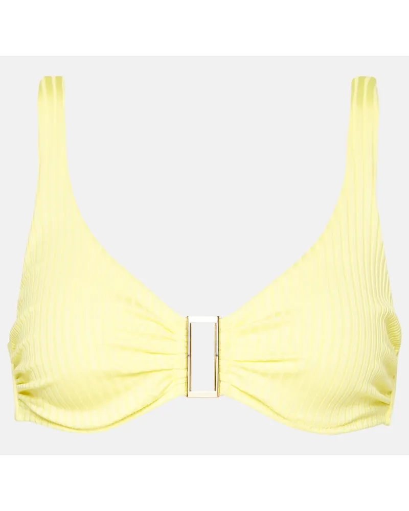 Melissa Odabash Top bikini Bel Air Giallo