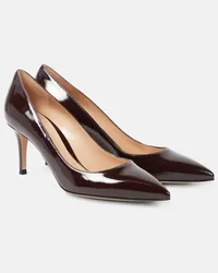 Gianvito Rossi Pumps Gianvito 70 in vernice Rosso