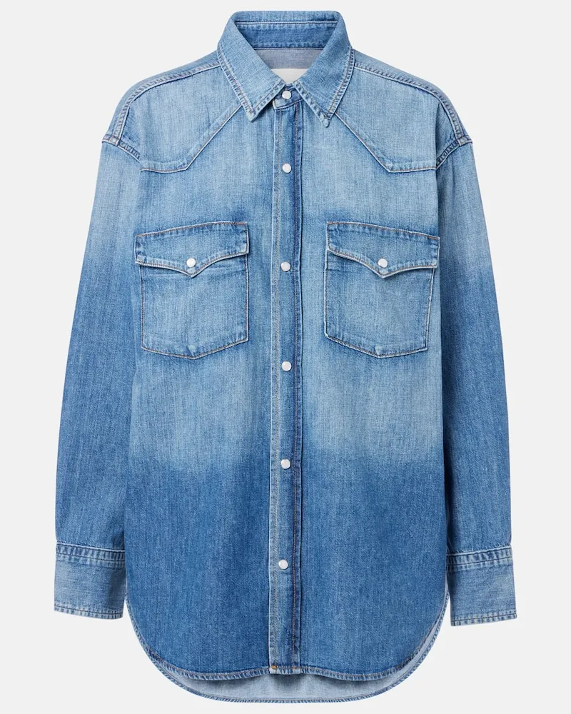 Citizens of humanity Camicia di jeans Kayla Blu