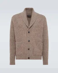 Brioni Cardigan in cashmere Beige