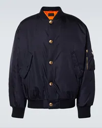 Prada Bomber in Re-Nylon Blu