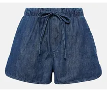 Shorts in chambray