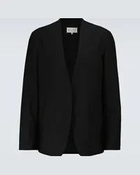 Maison Margiela Blazer in lana vergine Nero