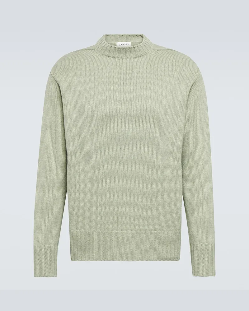 Lanvin Pullover in cashmere Verde