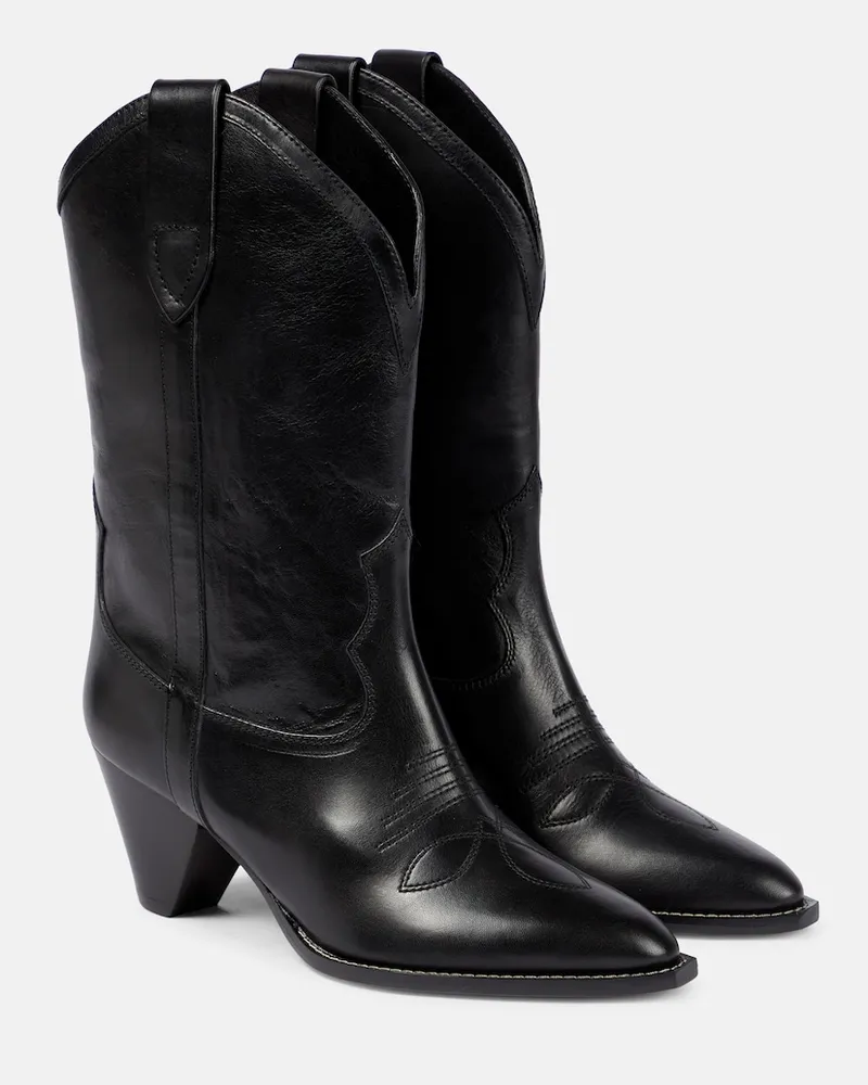 Isabel Marant Stivali texani Luliette in pelle Nero
