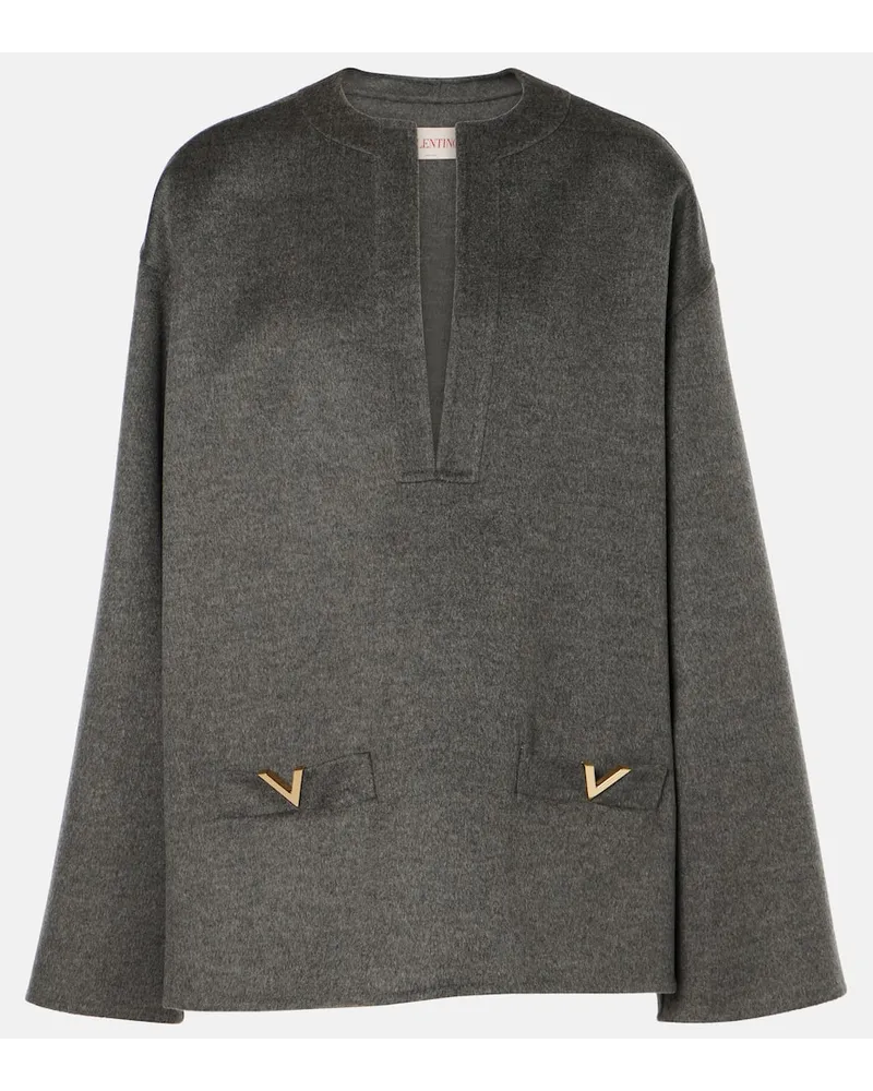 Valentino Garavani Pullover VGold Grigio