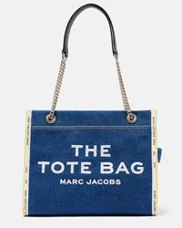 Marc Jacobs Borsa The Denim Chain Medium Blu