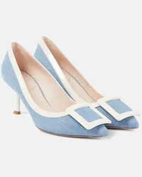 Roger Vivier Pumps Viv' In The City con pelle Blu