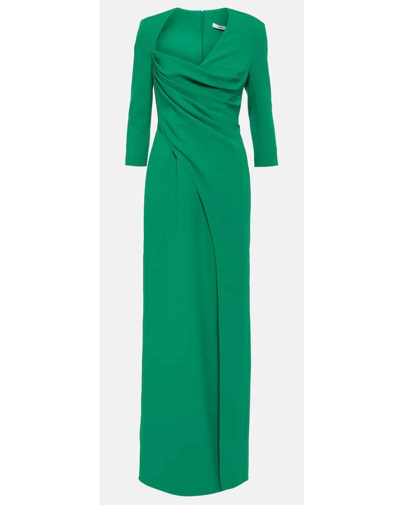 Safiyaa Abito lungo Ayanna in crÃªpe Verde