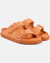 Birkenstock Sandali Arizona Cazador in suede Arancione