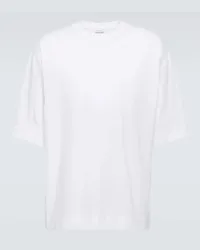 Dries van Noten T-shirt in jersey di cotone Bianco