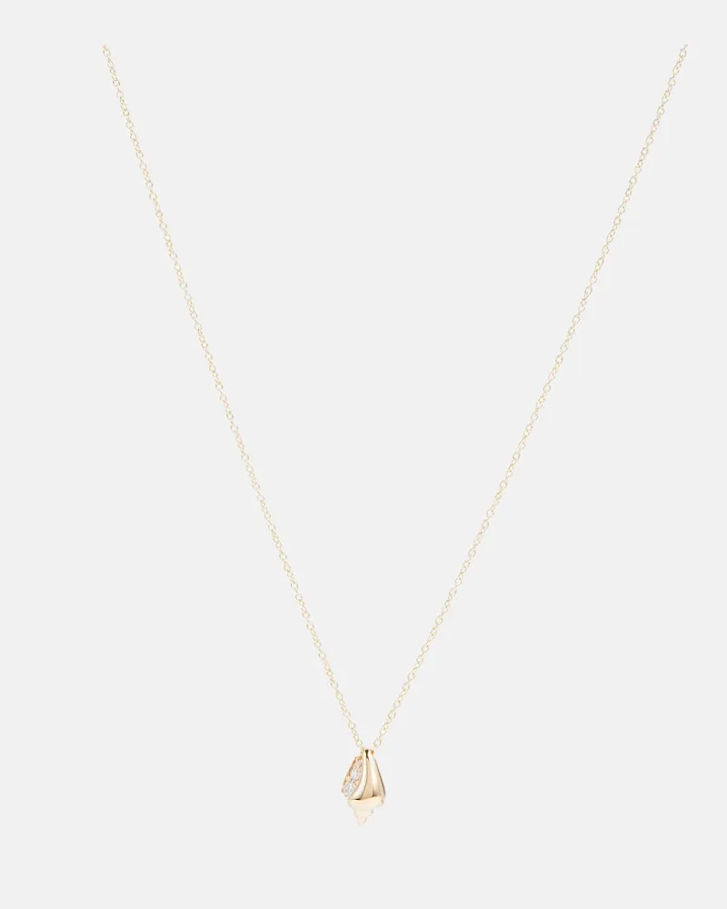 Sophie Bille Brahe Collana Conque D'or Diamant in oro 18kt Oro