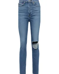 RE/DONE Jeans skinny 90s Ultra a vita alta Blu