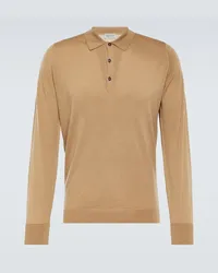 John Smedley Pullover Cotswold in lana Beige