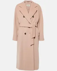 Max Mara Cappotto in lana e cashmere Rosa