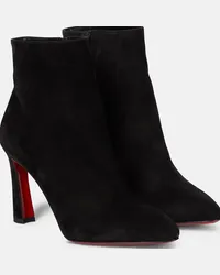 Christian Louboutin Stivaletti Eleonor 85 in suede Nero