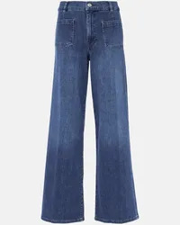 Frame Denim Jeans a gamba larga Le Slim Palazzo Blu