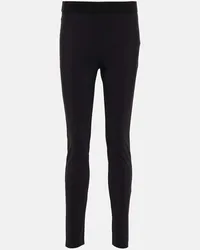 Givenchy Leggings con logo Nero