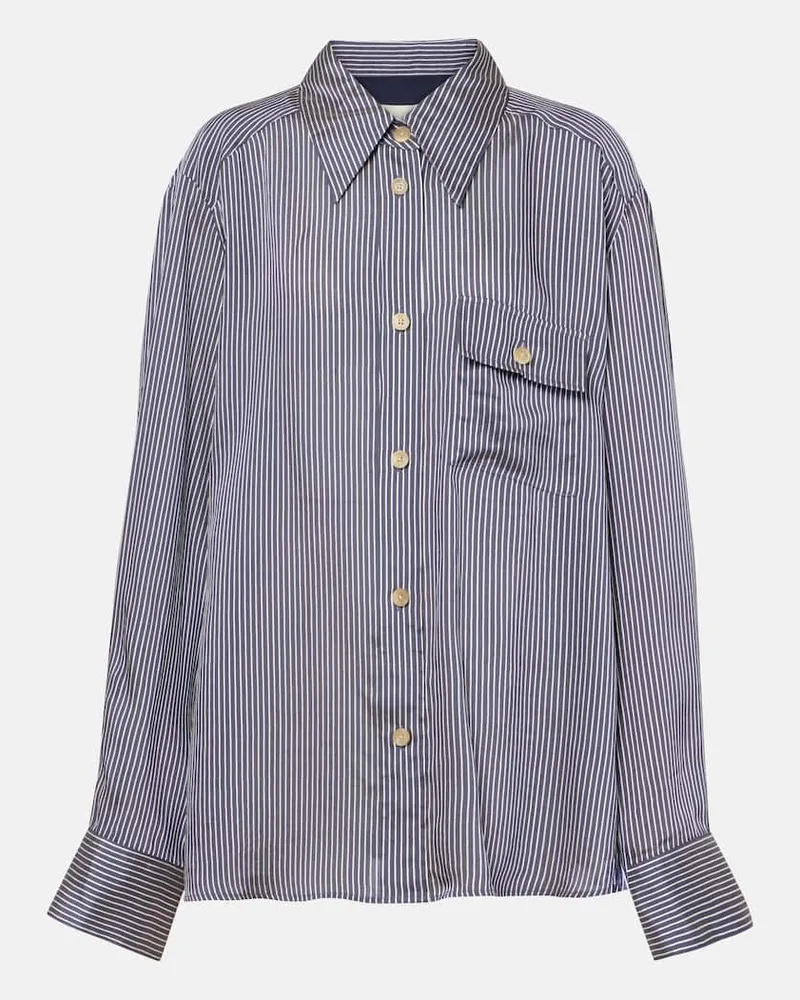 KHAITE Camicia Yatty Blu
