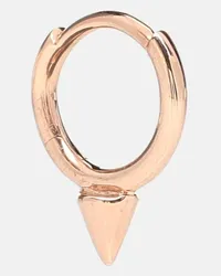 Maria Tash Orecchino singolo in oro rosa 14kt Oro