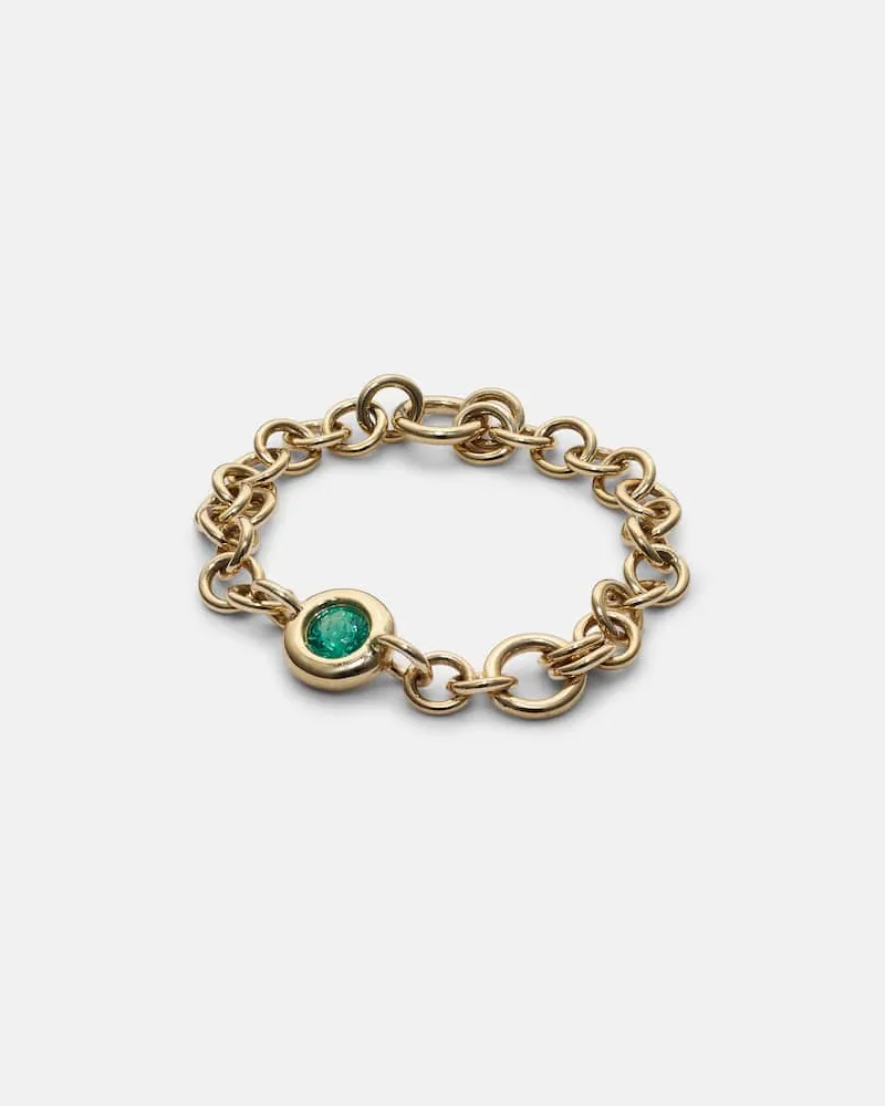 Spinelli Kilcollin Anello Gravity Estrella in oro 18kt con smeraldo Oro