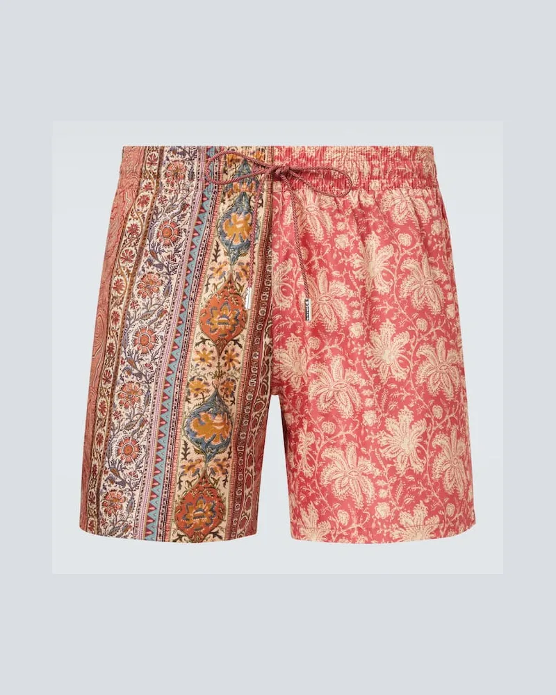 Etro Costume da bagno Roma con stampa Multicolore