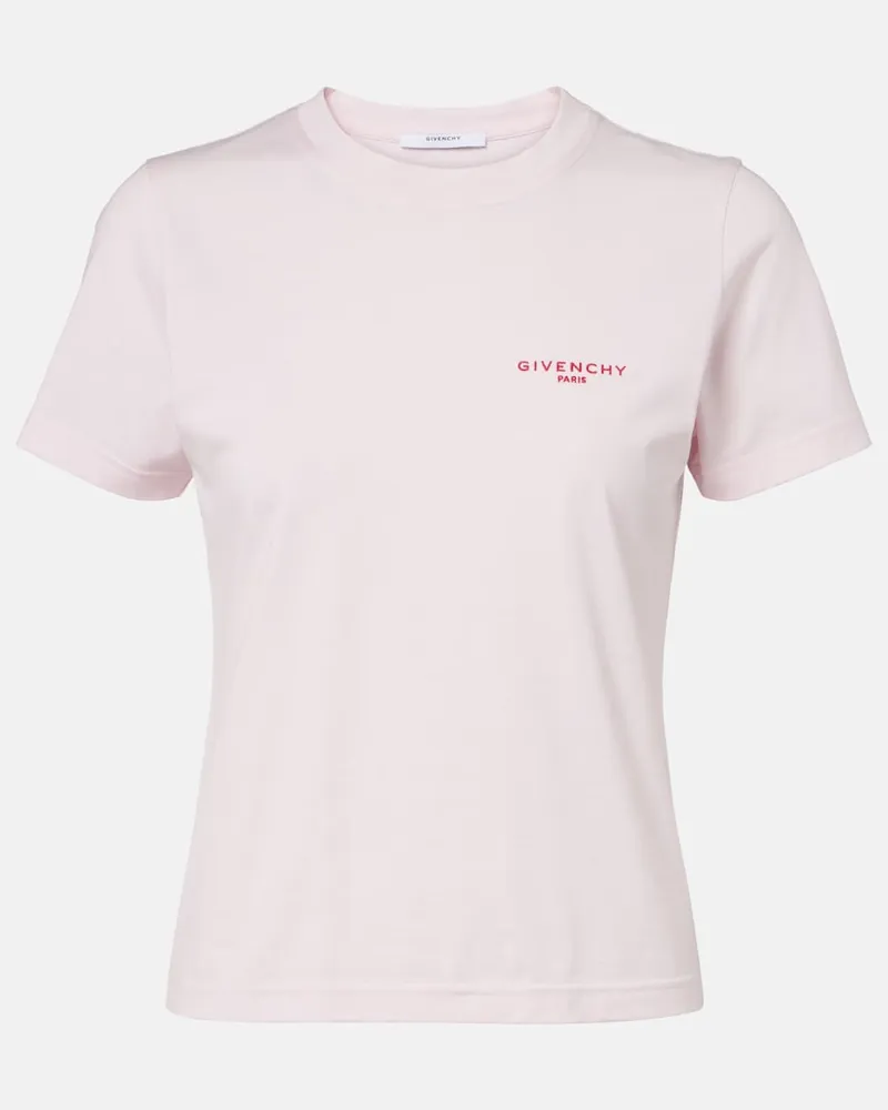Givenchy T-shirt in jersey di cotone Rosa
