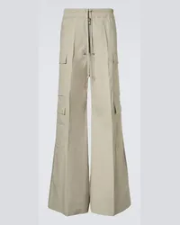 Rick Owens Pantaloni cargo Bellas in misto cotone Bianco