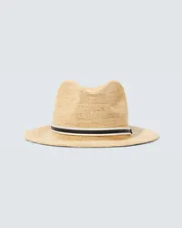 Borsalino Cappello panama Argentina in rafia Beige