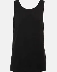 The Row Tank top Frankie in jersey di cotone Nero