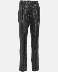 Blazé Milano Blazé Milano Pantaloni con paillettes Nero