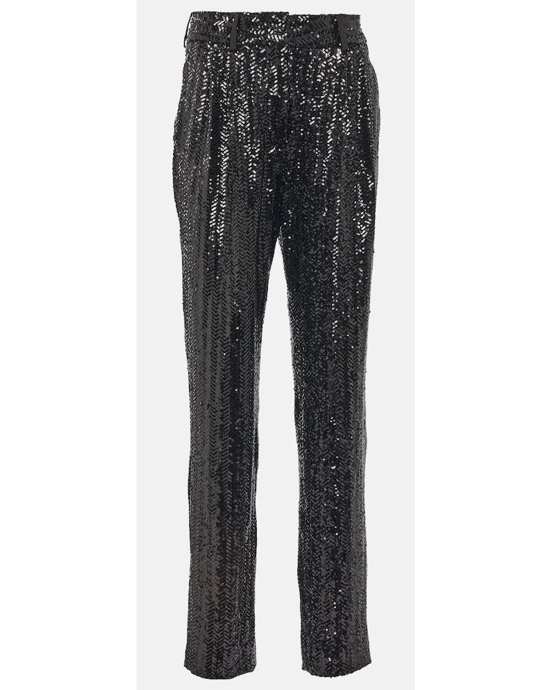 Blazé Milano BlazÃ© Milano Pantaloni con paillettes Nero