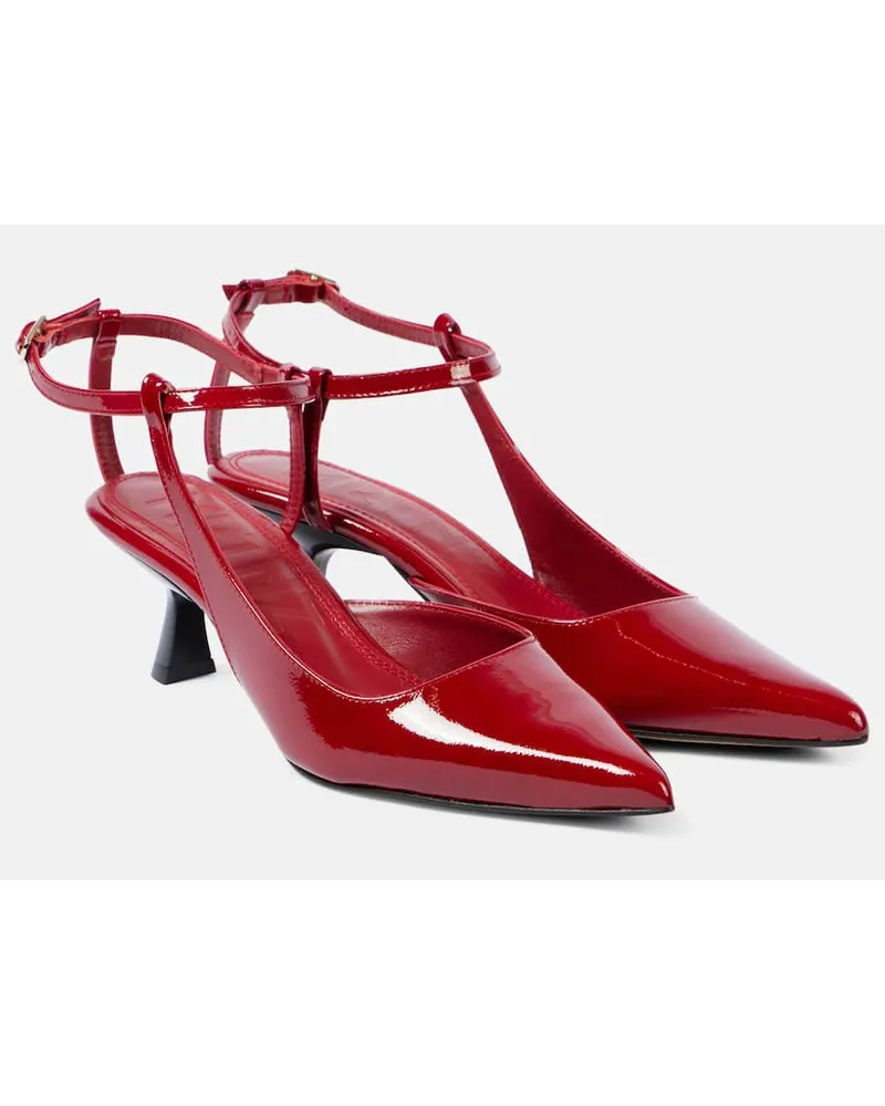 SOULIERS MARTINEZ Pumps Camelia in vernice Rosso