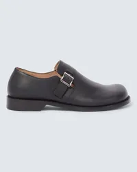 Loewe Scarpe Monk strap Campo in pelle Nero