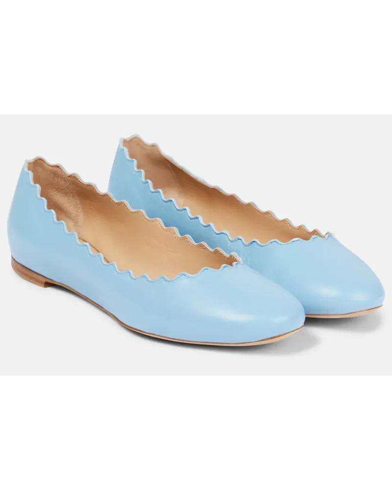 Chloé ChloÃ© Ballerine Lauren in pelle Blu