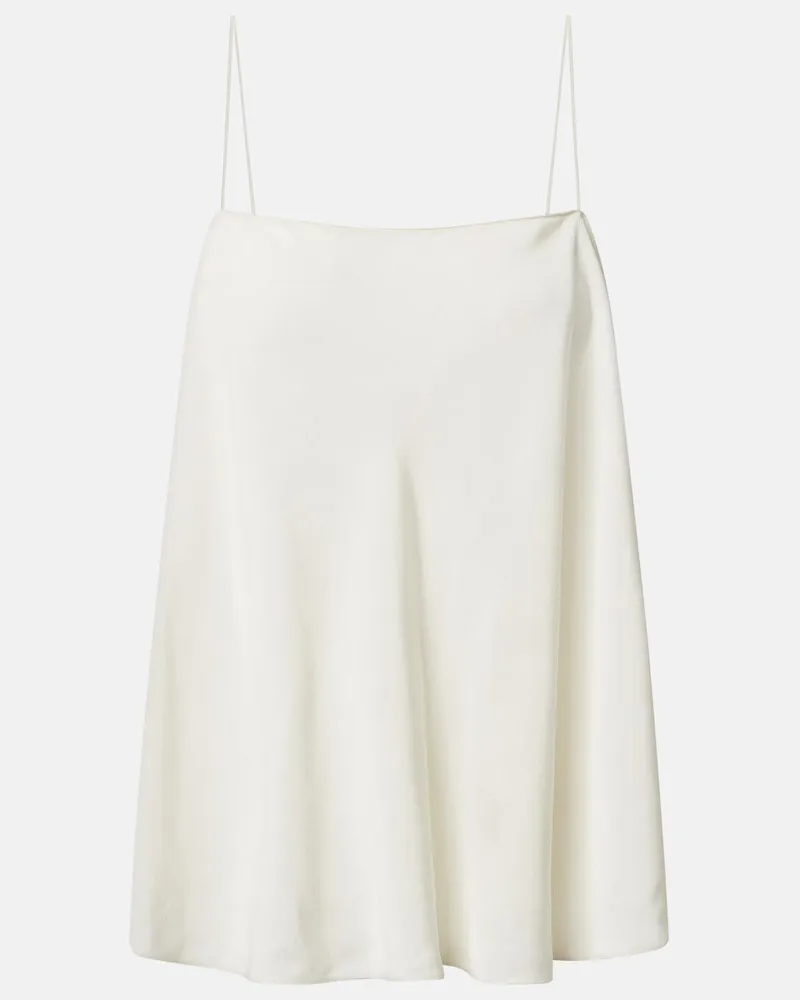 Alaïa Alaïa Top in cady Bianco