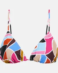 Rebecca Vallance Top bikini Le Reve con stampa Multicolore