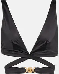 Versace Top bikini La Medusa Nero