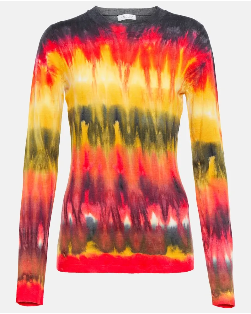 Gabriela Hearst Pullover tie-dye Miller in cashmere Multicolore